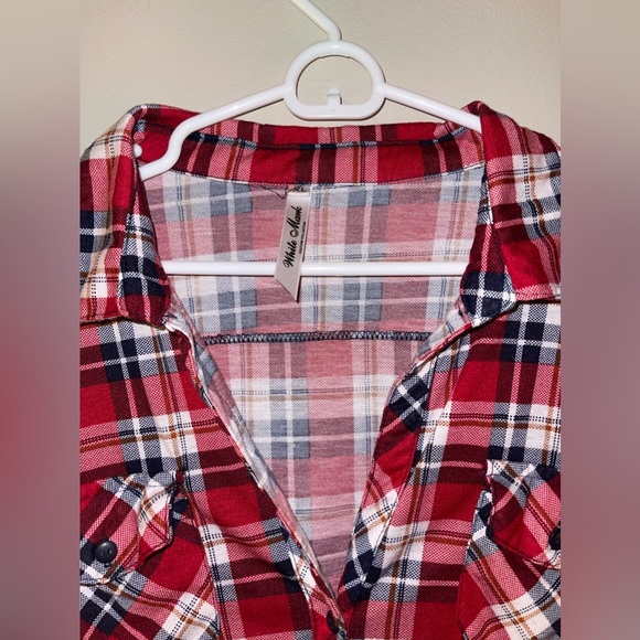 White Mark Long Flannel - Picture 2 of 5